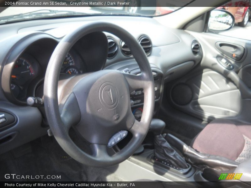Greystone Metallic / Dark Pewter 2004 Pontiac Grand Am SE Sedan