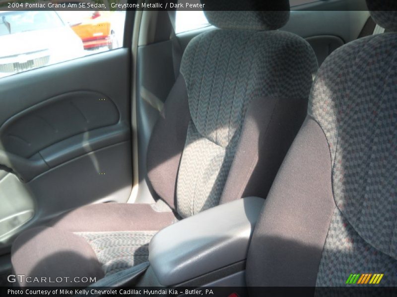 Greystone Metallic / Dark Pewter 2004 Pontiac Grand Am SE Sedan