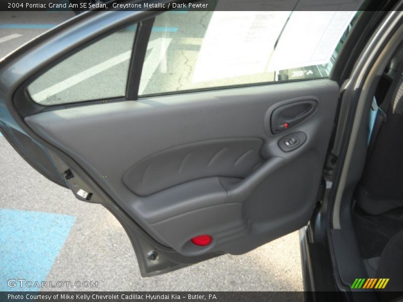 Greystone Metallic / Dark Pewter 2004 Pontiac Grand Am SE Sedan