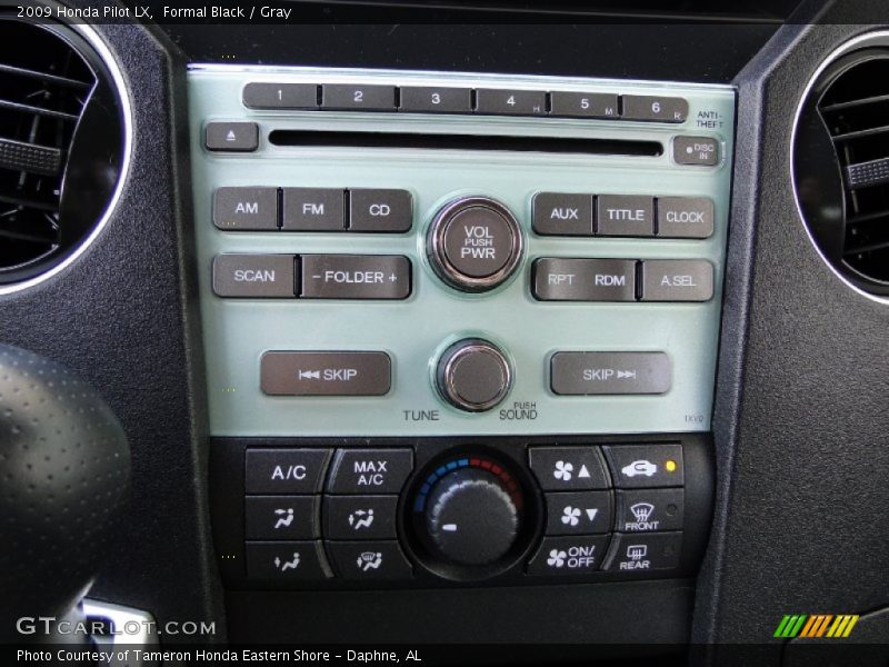 Controls of 2009 Pilot LX