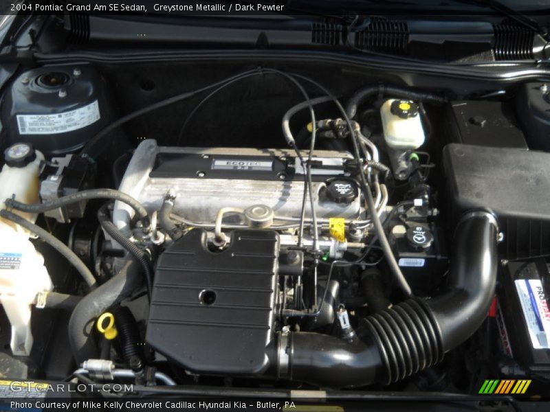 Greystone Metallic / Dark Pewter 2004 Pontiac Grand Am SE Sedan