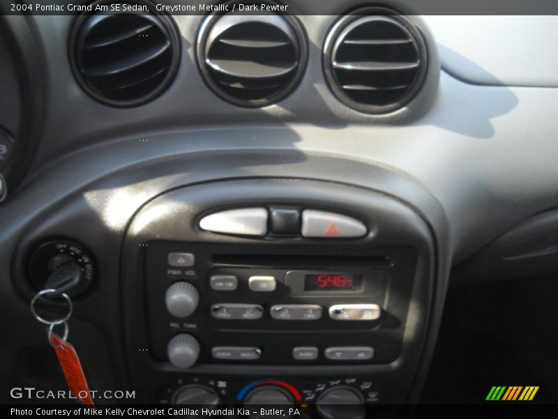 Greystone Metallic / Dark Pewter 2004 Pontiac Grand Am SE Sedan