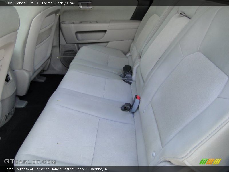Formal Black / Gray 2009 Honda Pilot LX