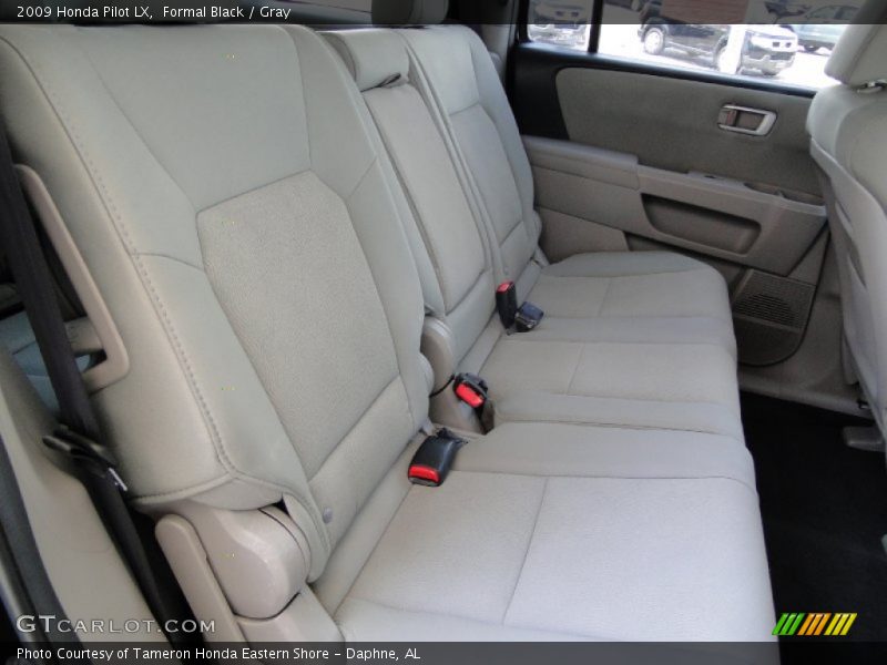 Formal Black / Gray 2009 Honda Pilot LX