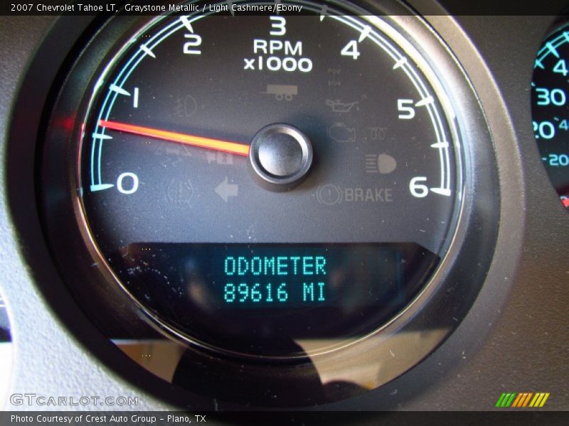Graystone Metallic / Light Cashmere/Ebony 2007 Chevrolet Tahoe LT