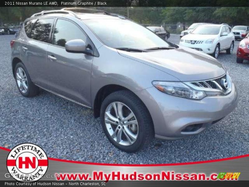 Platinum Graphite / Black 2011 Nissan Murano LE AWD