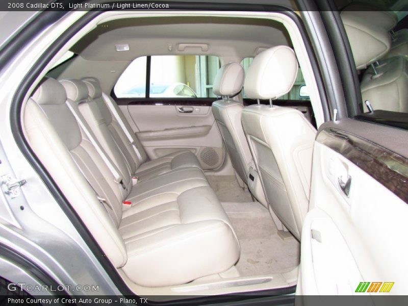 Light Platinum / Light Linen/Cocoa 2008 Cadillac DTS