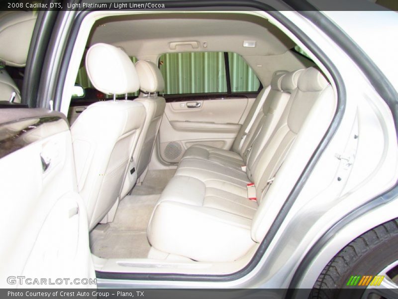 Light Platinum / Light Linen/Cocoa 2008 Cadillac DTS