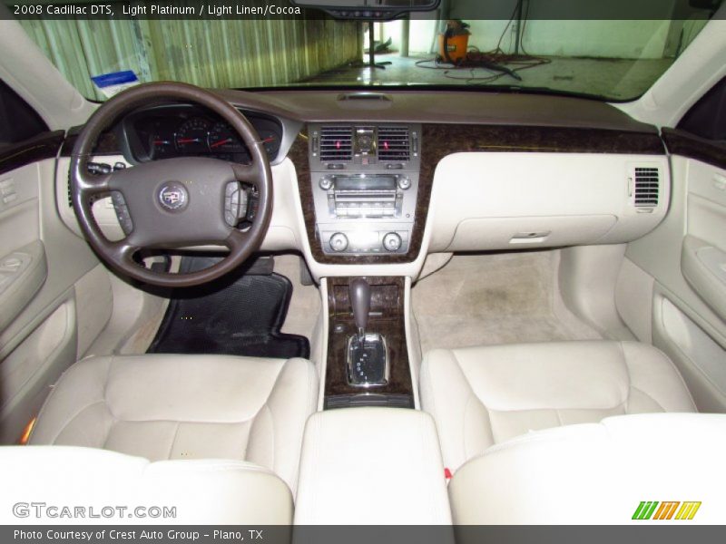 Light Platinum / Light Linen/Cocoa 2008 Cadillac DTS