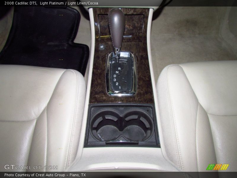 Light Platinum / Light Linen/Cocoa 2008 Cadillac DTS
