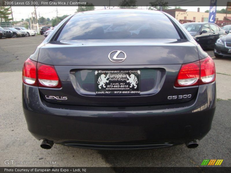 Flint Gray Mica / Cashmere 2006 Lexus GS 300