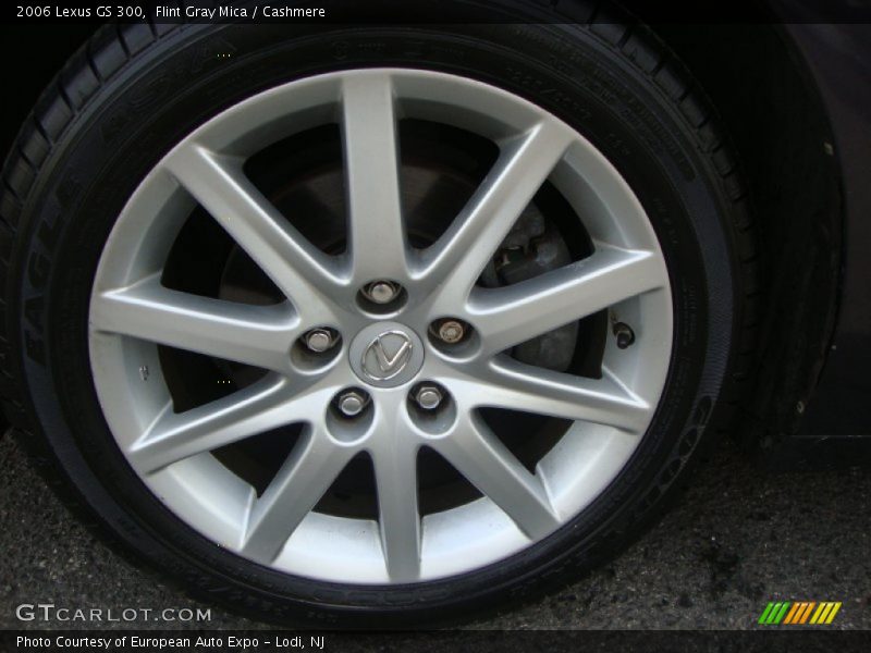 Flint Gray Mica / Cashmere 2006 Lexus GS 300