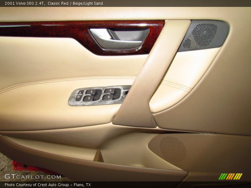 Classic Red / Beige/Light Sand 2001 Volvo S60 2.4T