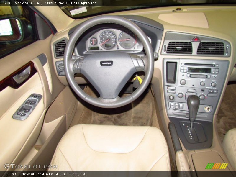 Classic Red / Beige/Light Sand 2001 Volvo S60 2.4T