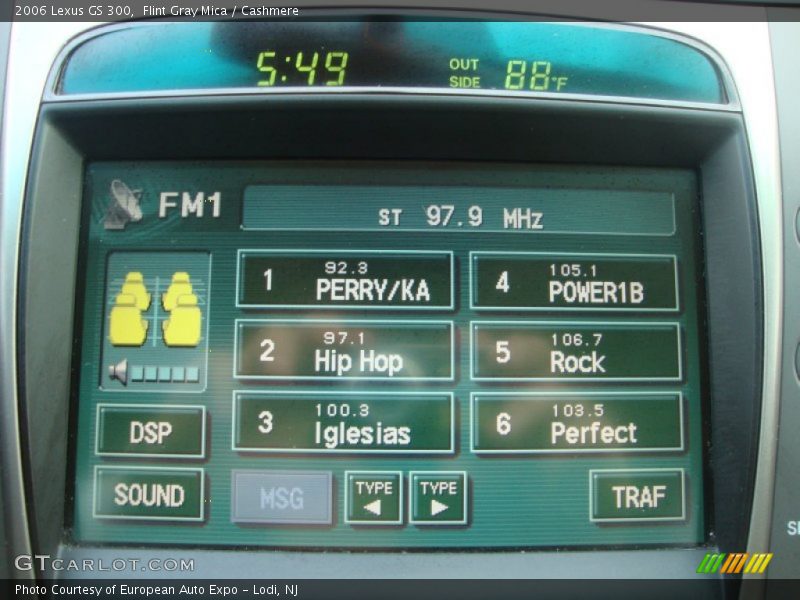 Flint Gray Mica / Cashmere 2006 Lexus GS 300