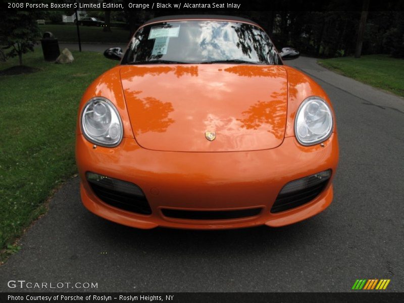 Orange / Black w/ Alcantara Seat Inlay 2008 Porsche Boxster S Limited Edition