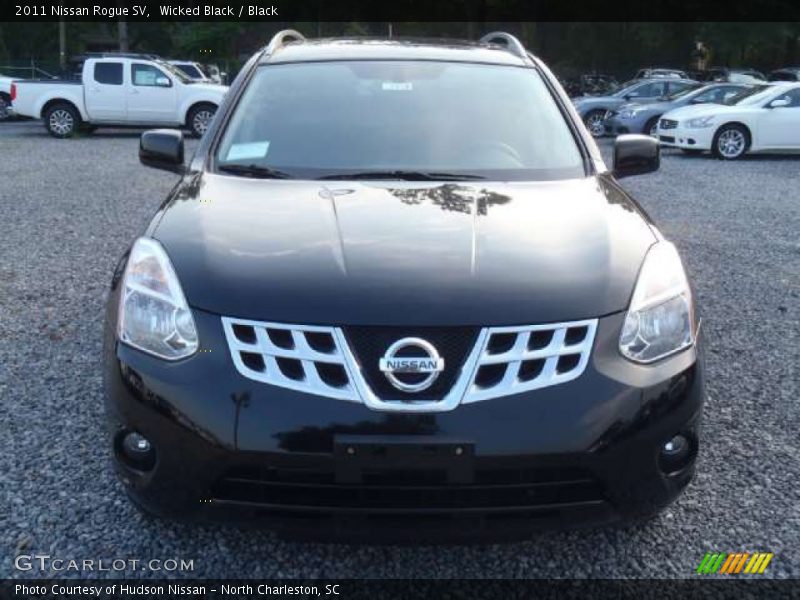 Wicked Black / Black 2011 Nissan Rogue SV