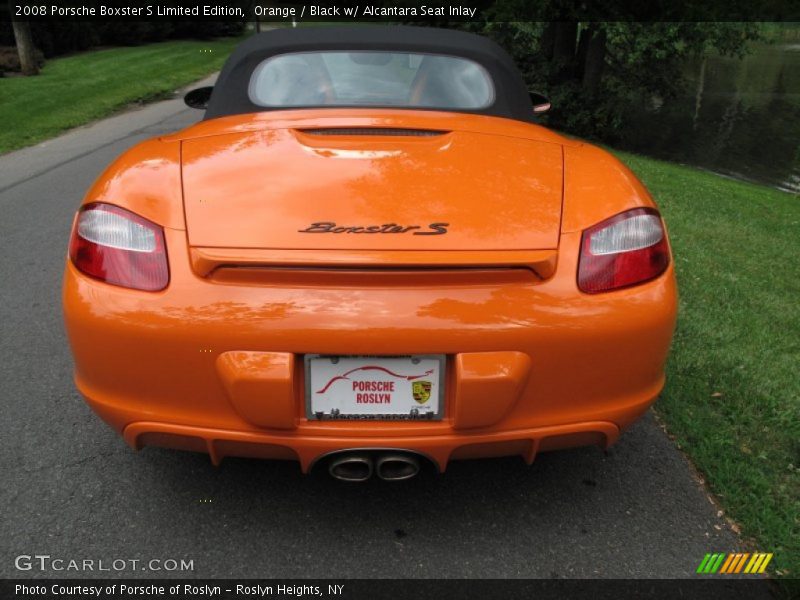 Orange / Black w/ Alcantara Seat Inlay 2008 Porsche Boxster S Limited Edition