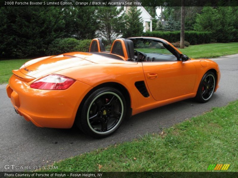 Orange / Black w/ Alcantara Seat Inlay 2008 Porsche Boxster S Limited Edition