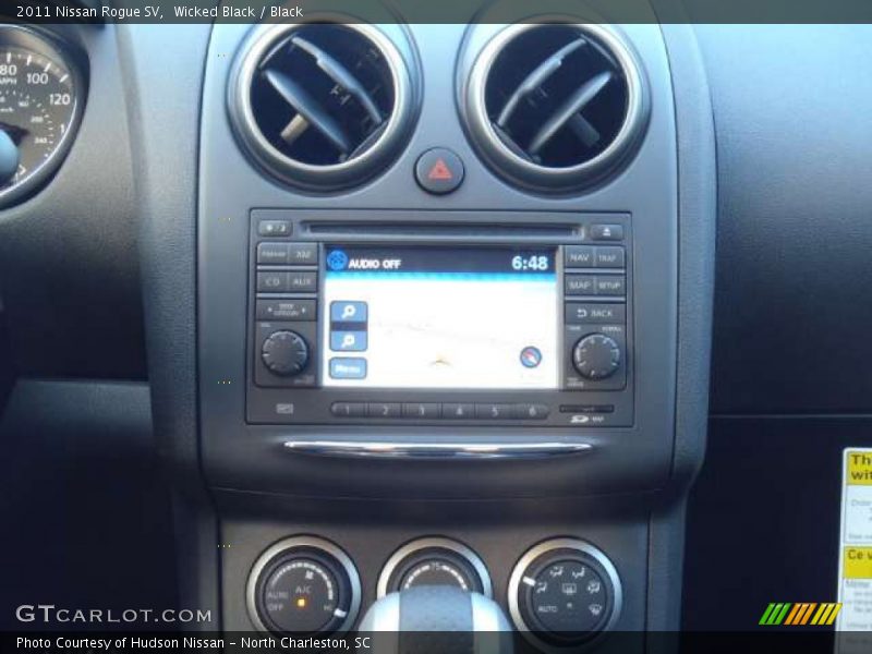 Wicked Black / Black 2011 Nissan Rogue SV