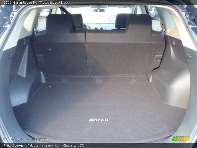 Wicked Black / Black 2011 Nissan Rogue SV