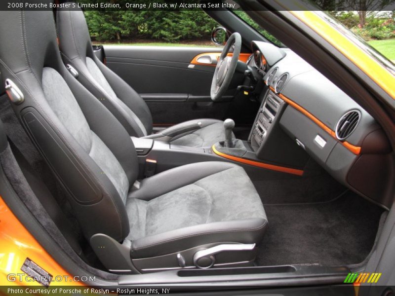 Orange / Black w/ Alcantara Seat Inlay 2008 Porsche Boxster S Limited Edition