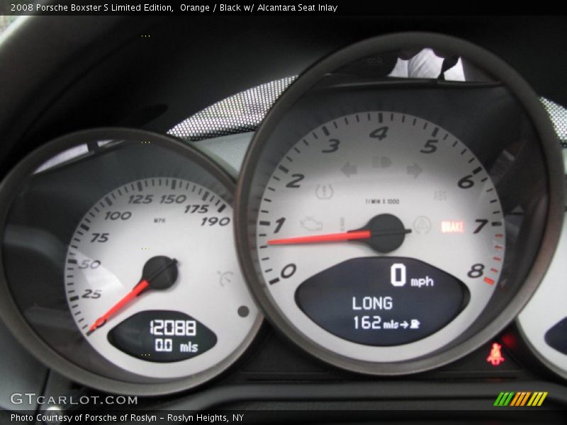  2008 Boxster S Limited Edition S Limited Edition Gauges