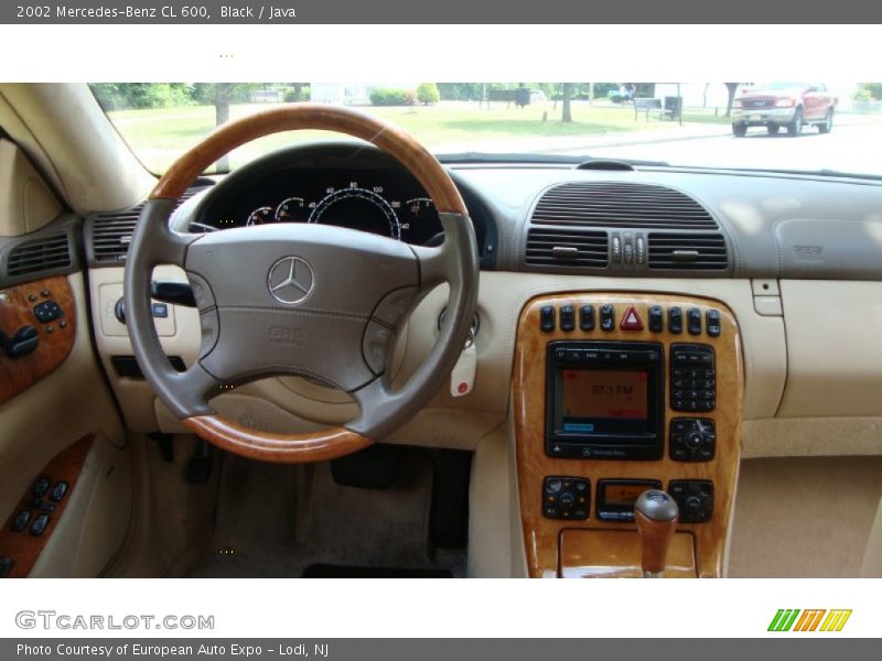 Dashboard of 2002 CL 600