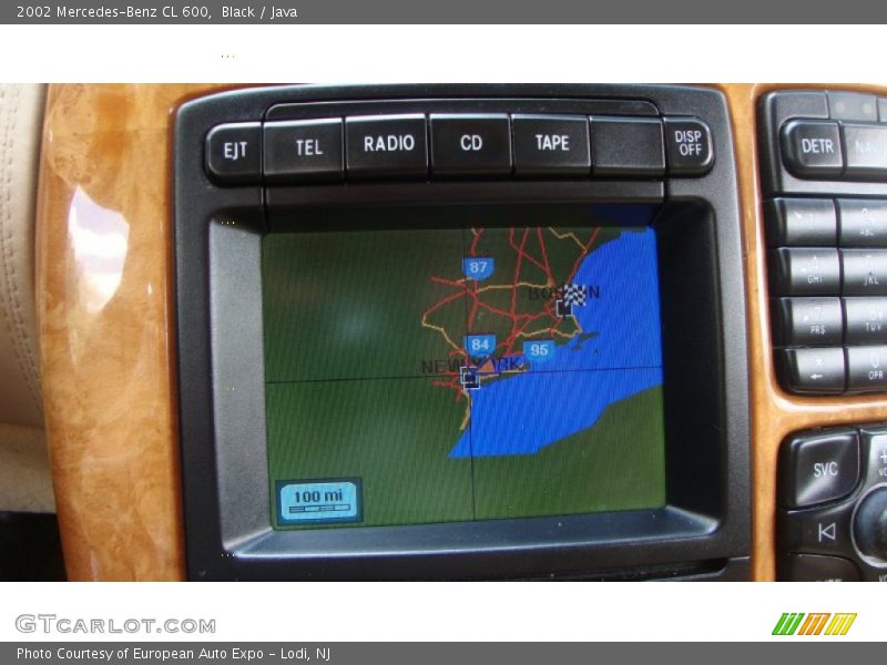 Navigation of 2002 CL 600