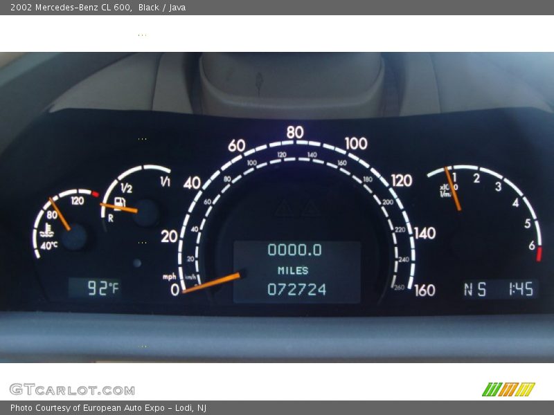  2002 CL 600 600 Gauges