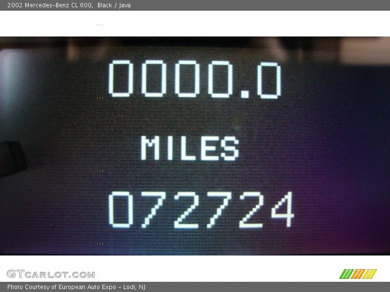Black / Java 2002 Mercedes-Benz CL 600