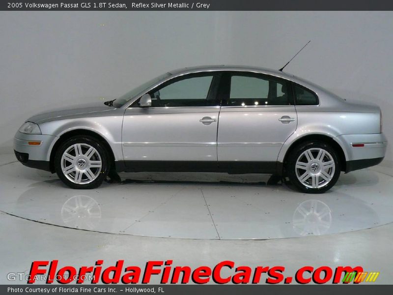 Reflex Silver Metallic / Grey 2005 Volkswagen Passat GLS 1.8T Sedan