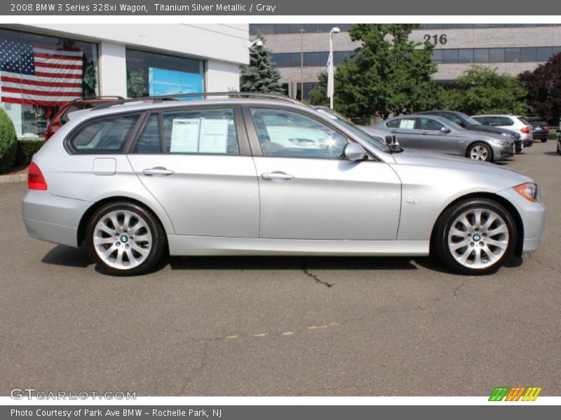  2008 3 Series 328xi Wagon Titanium Silver Metallic