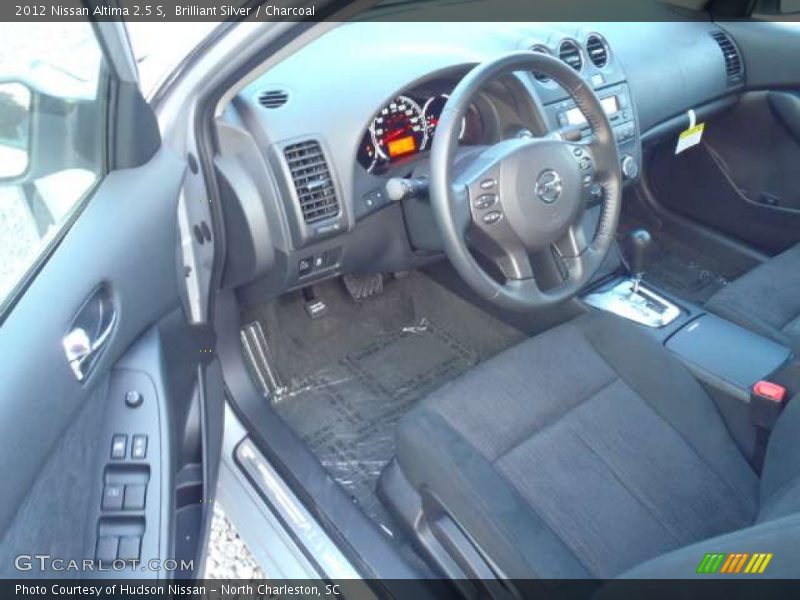 Brilliant Silver / Charcoal 2012 Nissan Altima 2.5 S