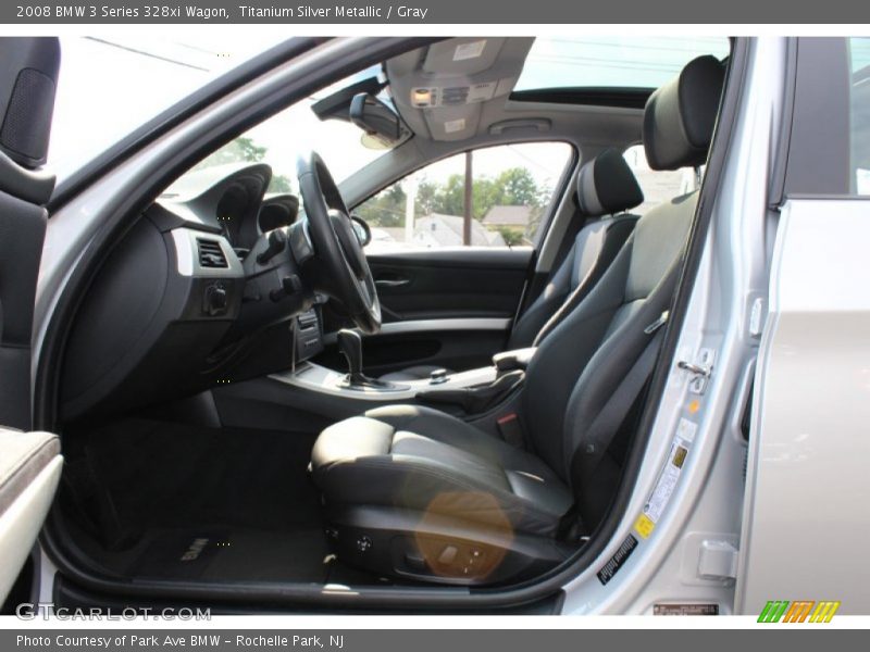  2008 3 Series 328xi Wagon Gray Interior