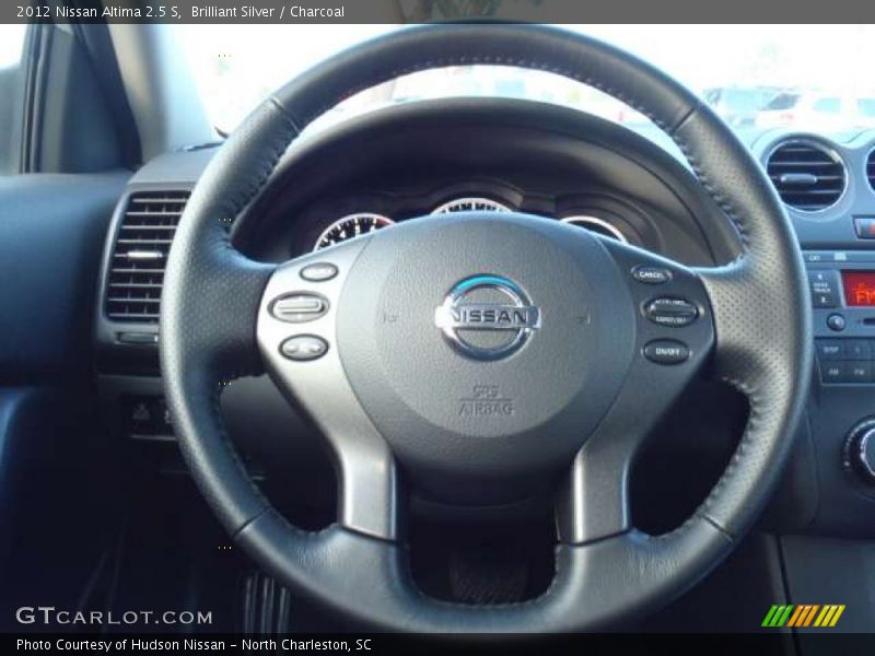 Brilliant Silver / Charcoal 2012 Nissan Altima 2.5 S