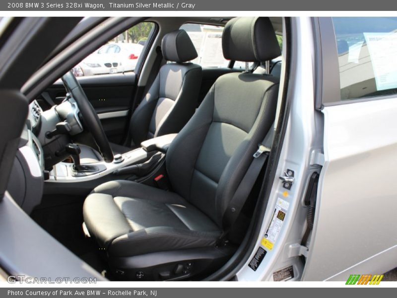  2008 3 Series 328xi Wagon Gray Interior