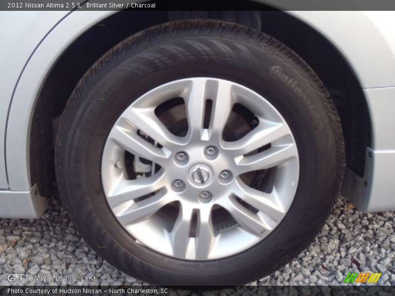 Brilliant Silver / Charcoal 2012 Nissan Altima 2.5 S