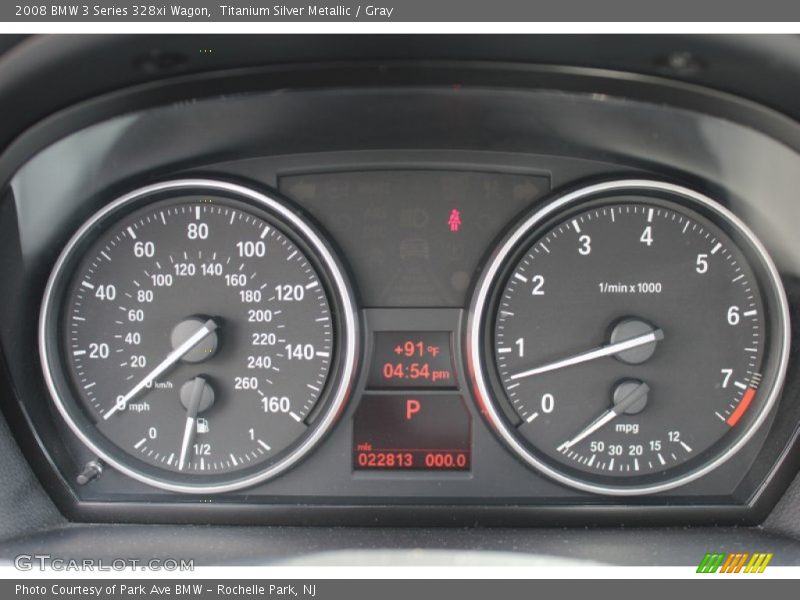  2008 3 Series 328xi Wagon 328xi Wagon Gauges
