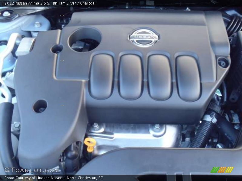 Brilliant Silver / Charcoal 2012 Nissan Altima 2.5 S