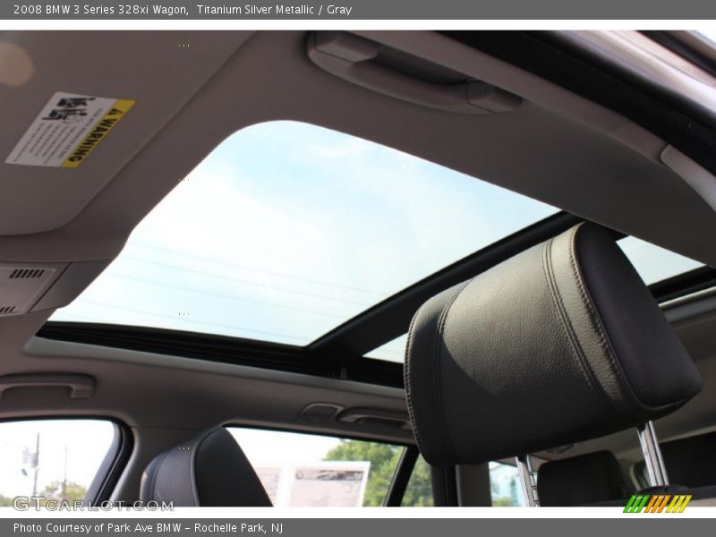 Sunroof of 2008 3 Series 328xi Wagon