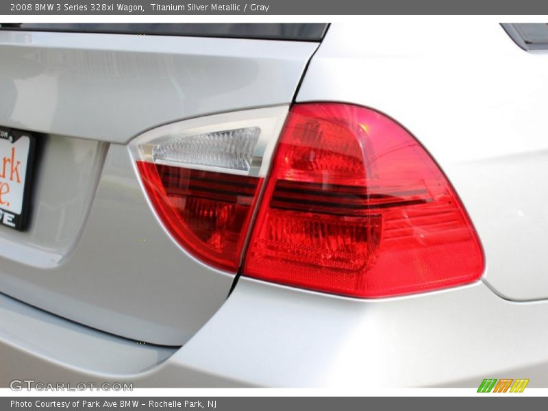 Titanium Silver Metallic / Gray 2008 BMW 3 Series 328xi Wagon