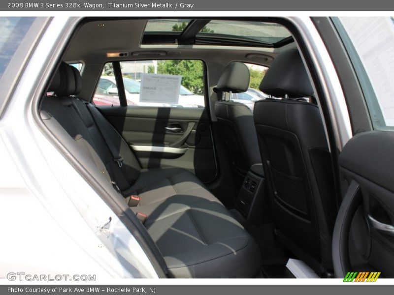  2008 3 Series 328xi Wagon Gray Interior