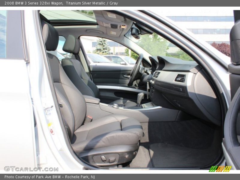  2008 3 Series 328xi Wagon Gray Interior