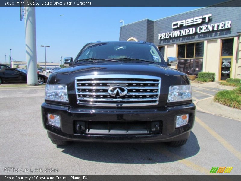 Liquid Onyx Black / Graphite 2010 Infiniti QX 56