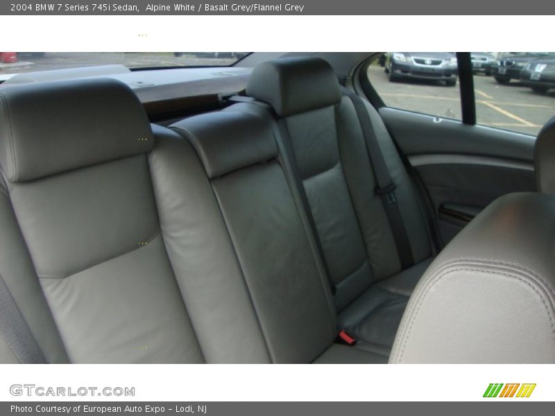 Alpine White / Basalt Grey/Flannel Grey 2004 BMW 7 Series 745i Sedan