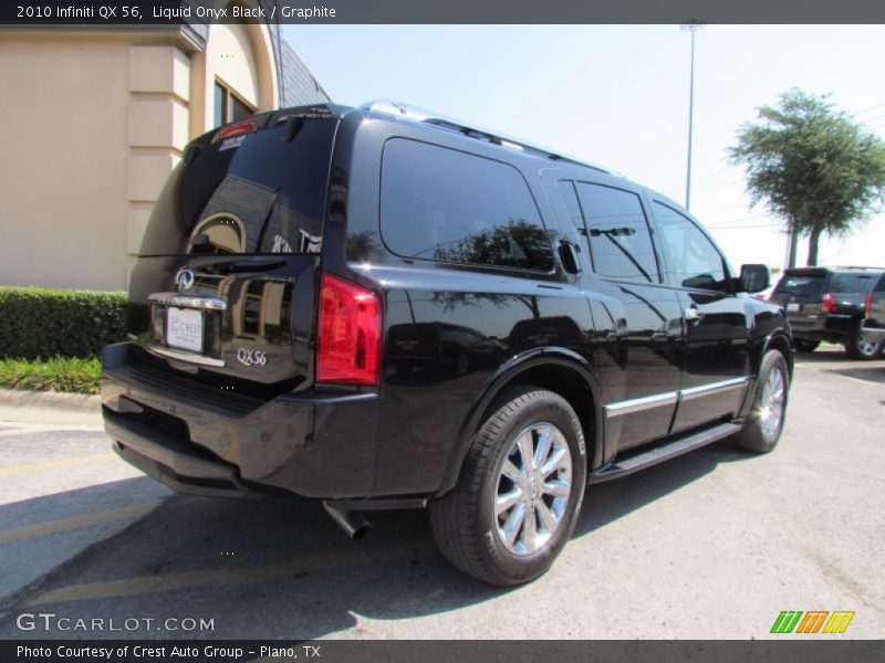 Liquid Onyx Black / Graphite 2010 Infiniti QX 56