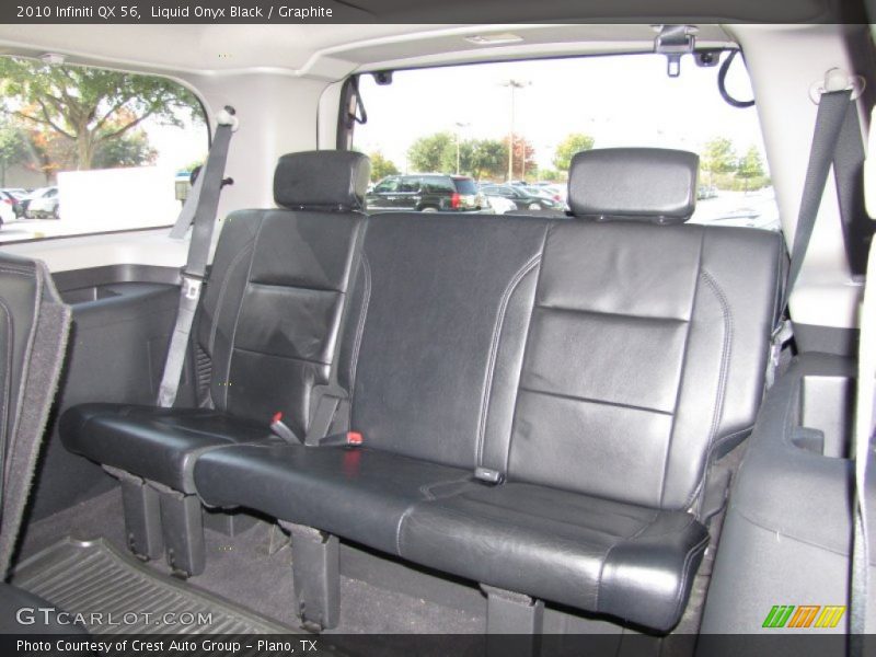  2010 QX 56 Graphite Interior