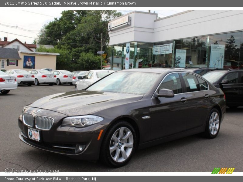 Mojave Brown Metallic / Cinnamon Brown 2011 BMW 5 Series 550i Sedan