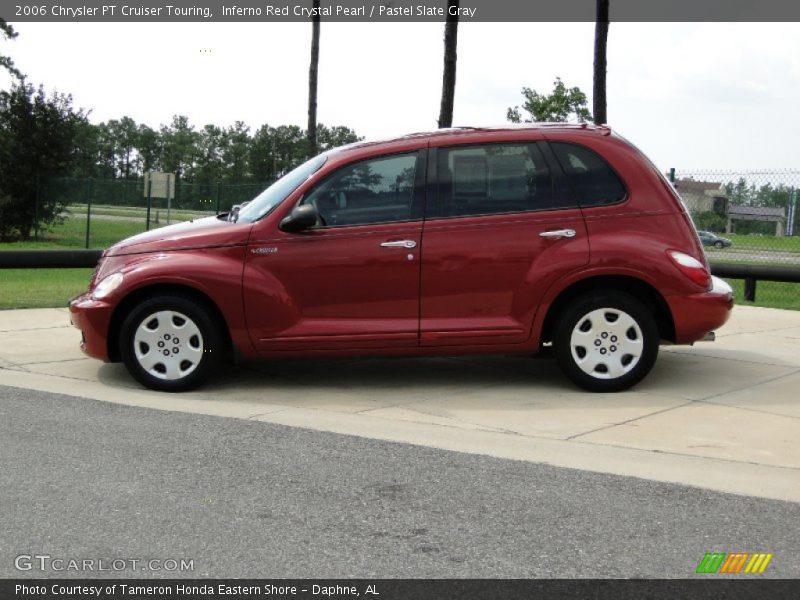 Inferno Red Crystal Pearl / Pastel Slate Gray 2006 Chrysler PT Cruiser Touring